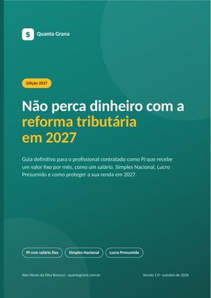Capa do e-book Não perca dinheiro com a reforma tributária em 2027